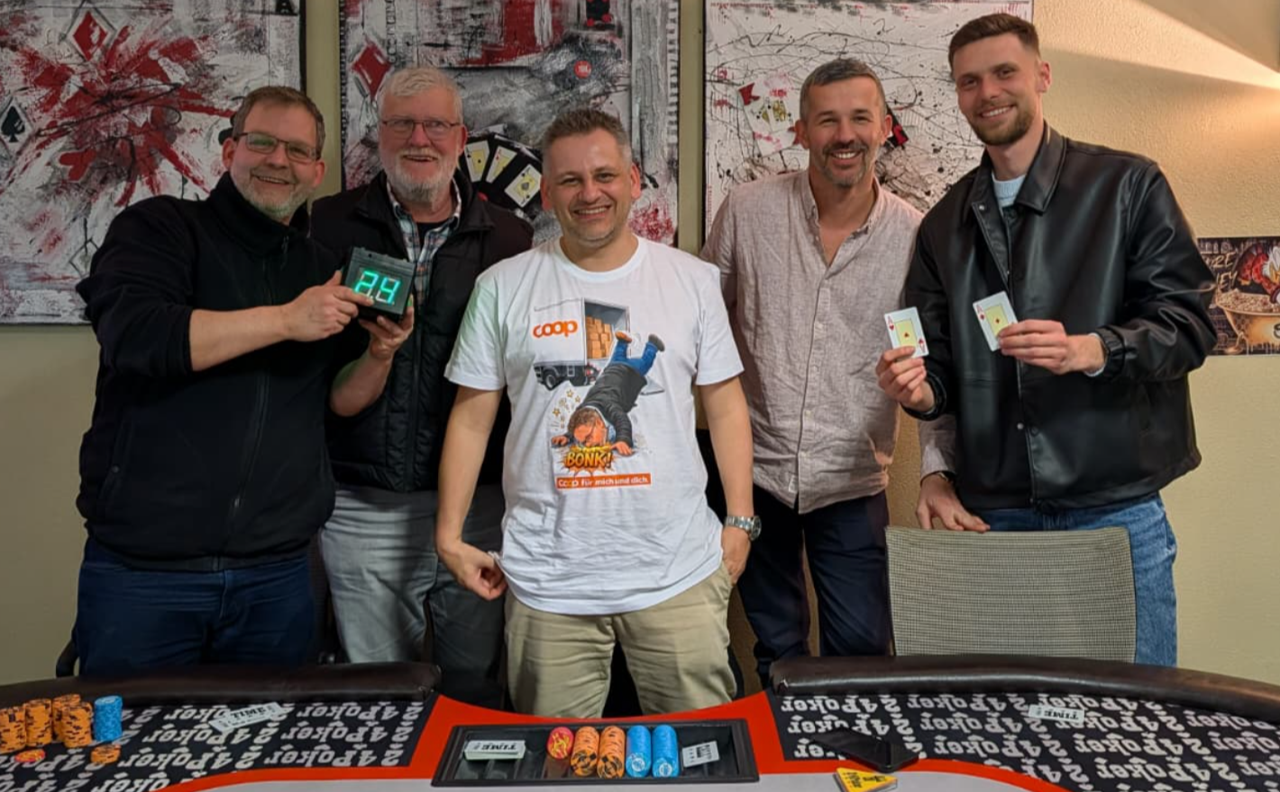 Teampoker heute: „Ein voller Erolg & Fullhouse!“ mit 136 Entries